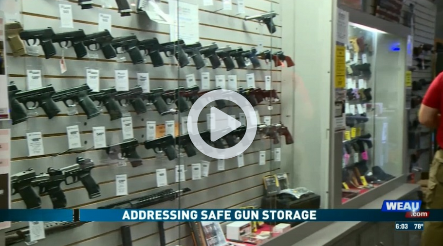 Addressing safe gun storage
