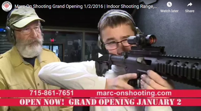 Marc-On Shooting Grand Opening 1/2/2016
